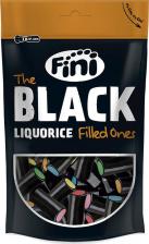Зефир/пастила/мармелад Fini Мармелад Black Палочки лакричные с начинкой ассорти, 180 г