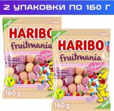 Зефир/пастила/мармелад Haribo Жевательный мармелад Фруктомания Йогурт, 160 г x 2 шт