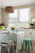 Жалюзи Эскар Плиссе натяжного типа Non Waven, белый, 48х170 см, арт. 140501048