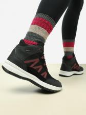 Женская обувь для спорта/туризма Geox Ботинки утепленные женские D Braies B Abx A, Черный