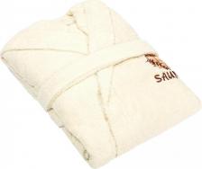 Женская одежда для дома Asil Халат жен sauna махровый с капюшоном beige xxl 82025031