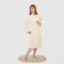 Женская одежда для дома Asil Халат женский sauna Kimono Beige M махровый