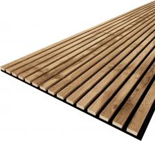 Звукоизоляция Стелла Панель акустическая 600х2780х21 мм пекан 1,67 кв.м