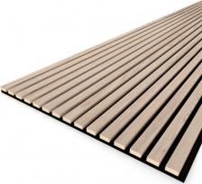 Звукоизоляция Стелла Панель акустическая 600х2780х9 мм Comfort Light дуб снежный 1,67 кв.м