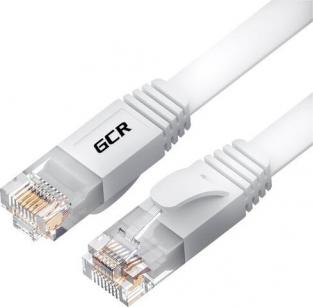  GreenConnect Патч-корд плоский UTP cat.6 10 Гбит/с компьютерный кабель для интернета 15м