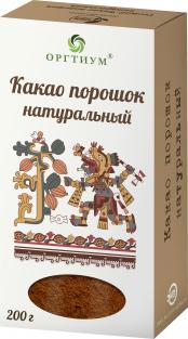  Оргтиум Какао порошок натуральный (экологический), 200 гр