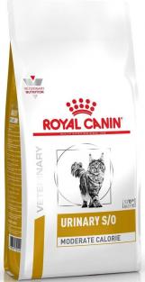 Royal Canin Корм для кошек Vet Diet Urinary S/O Moderate Calorie при МКБ и лишнем весе сух. 7кг