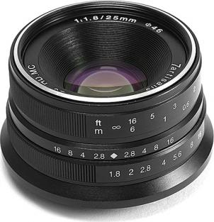 Объектив 7Artisans 25mm f/1.8 X Mount