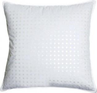 Бел-Поль Классическая пуховая подушка "Формула" (белый квадрат) 50x70 в тике
