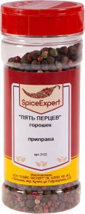  SpiceExpert Приправа SpiceExper Пять перцев горошек 150 г