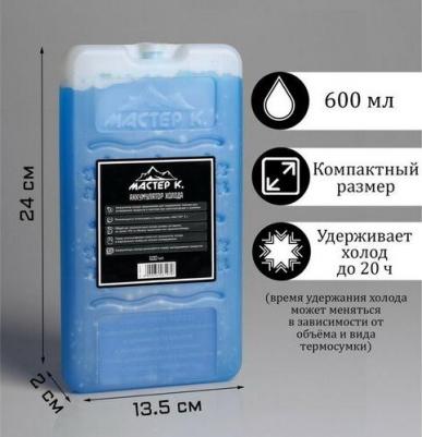 Аккумулятор холода синий 600 мл – фото 1
