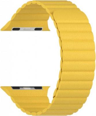Ремешок для Apple Watch 38/40mm POLLUX DSP-24-40-YL Yellow – фото 1