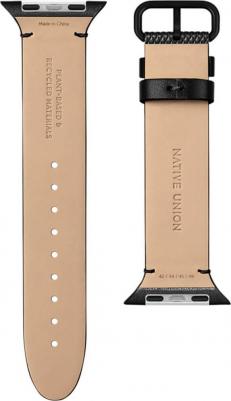 Ремешок (RE)CLASSIC STRAP для Apple Watch 38/40/41 мм, черный – фото 1