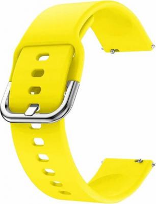 Ремешок универсальный, силиконовый, 22 mm Yellow (УТ000025250) – фото 2