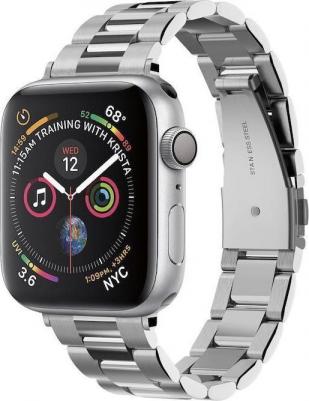 Ремешок Modern Fit для Apple Watch 38 мм, 40 мм, 41 мм, серебристый – фото 5
