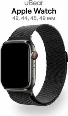 Ремешок для умных часов Spark для Apple Watch M/L чёрный – фото 2