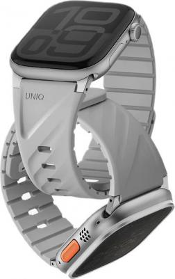 Ремешок для Apple Watch 40-49 mm FLUO Silicone Rubber Mist Grey