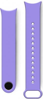 Ремешок для умных часов Mi Band 8, с пластиковым фиксатором, фиолетовый – фото 2