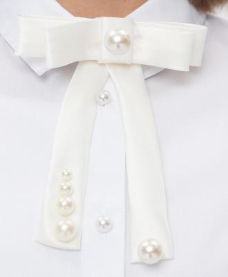 Галстук-бант белый р.31 222BBGS86030200