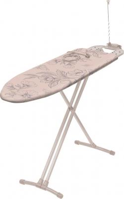 Гладильная доска HP1T, 120х40 см, цветы на розовом – фото 3