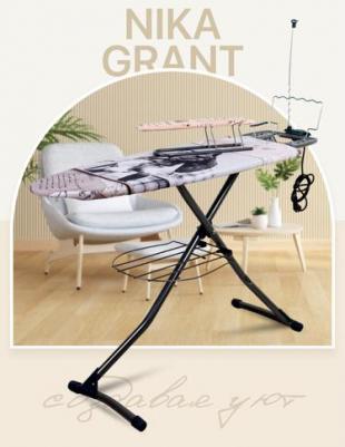 Гладильная доска Nika-grant 1 122 х 40 см с девушкой и лошадью – фото 1