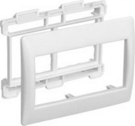 Рамка 4мод. Праймер с суппортом бел. 60мм CKK-40D-RSU4-060-K01 – фото 1