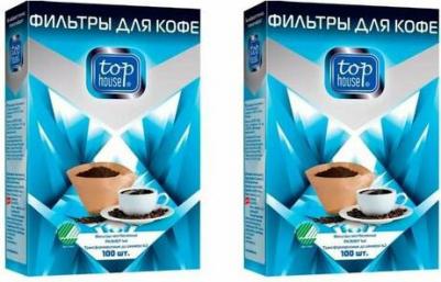 Фильтры для кофе неотбеленные, размер 1*4, 100 шт. в коробке – фото 15