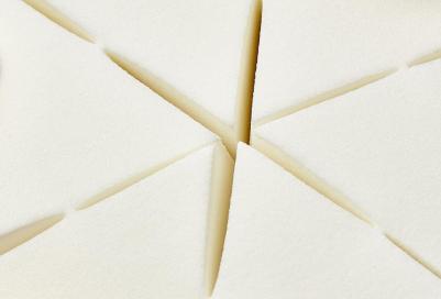 Набор спонжей для макияжа ELITE Wedged make up sponge 6 шт – фото 2