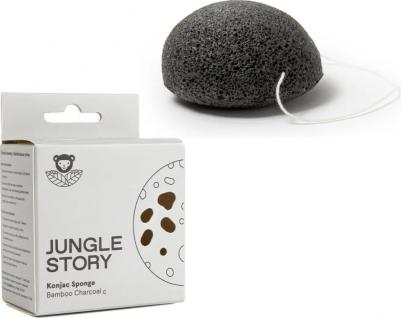 Спонж для очищения лица Sponge black charcoal 1 шт – фото 2