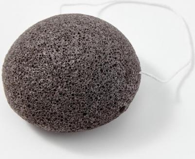 Спонж для очищения лица Sponge black charcoal 1 шт – фото 3