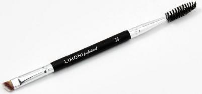 Кисть двусторонняя для бровей и ресниц № 36, щетина-синтетика / Professional – фото 13