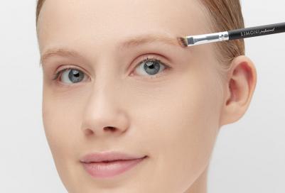 Кисть двусторонняя для бровей и ресниц № 36, щетина-синтетика / Professional – фото 16