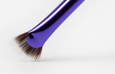 Кисть для туши дуофибра, веерная, маленькая, для смахивания, 1 шт – фото 7