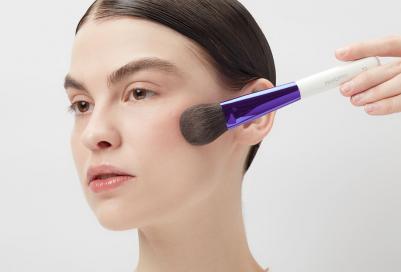 Кисть K79* для румян, коррекции, хайлайтера, тона, для сухих и кремовых текстур – фото 2