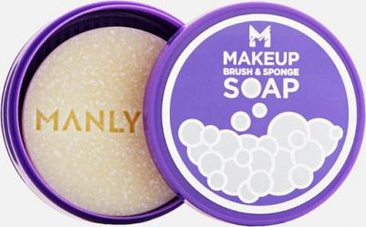 Мыло "Brush & Sponge", биоразлагаемое, для кистей и спонжей, с футляром