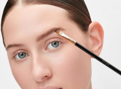 Кисть для бровей Кисть для окрашивания бровей хной и краской BG – фото 2