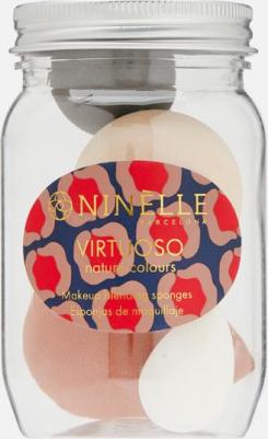 Набор спонжей каплевидных Virtuoso Nature Colours 4 шт