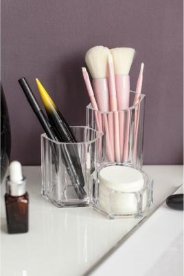 Набор спонжей для нанесения косметики белый (12 штук в упаковке) – фото 14