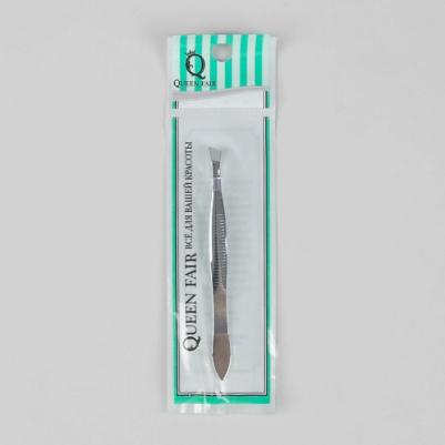 Пинцет скошенный, узкий, 8,5 см, цвет серебристый 6900014922548 – фото 10