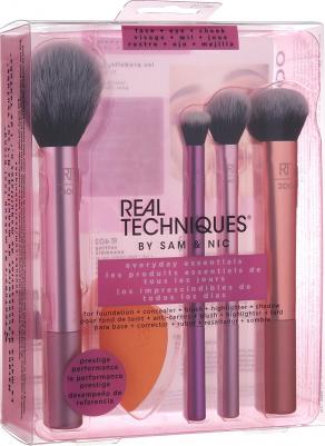 Косметический набор Everyday Essentials, розовый, оранжевый, 5 предметов