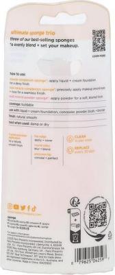 Ultimate Sponge Trio, спонжи для макияжа, 3 шт – фото 2