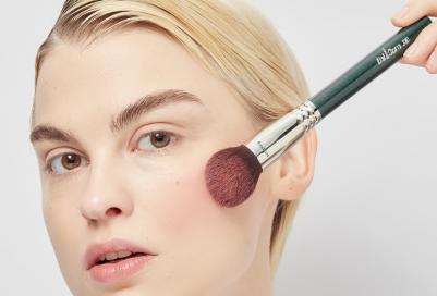 Аксессуары для макияжа Кисть UniCorn 310 Sculpting цилиндрическая из Эко синтетики для тона – фото 2