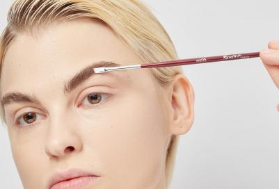 Кисть для макияжа из синтерики, наклонная (wa05) №5 – фото 1