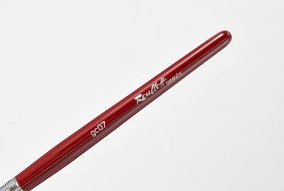 Кисть для макияжа из волоса белой козы высшего сорта, цилиндрическая №7 – фото 6