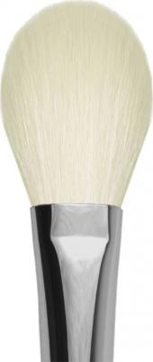 Кисть для макияжа из волоса белой козы высшего сорта, овальная №18 – фото 2