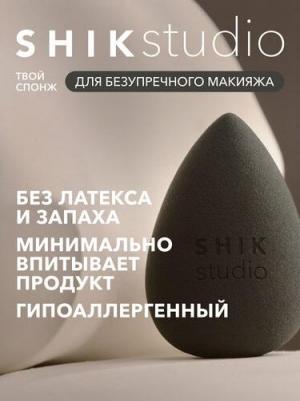 Спонж для макияжа STUDIO MAKE-UP BEAUTY BLENDER для тонального крема румян и консилера серый – фото 4