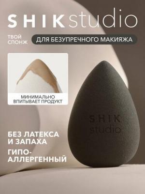 Спонж для макияжа STUDIO MAKE-UP BEAUTY BLENDER для тонального крема румян и консилера серый – фото 5