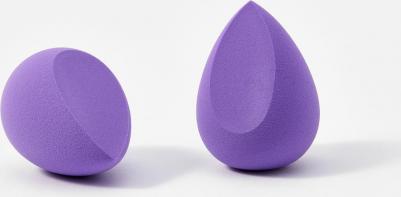 Спонжи для макияжа набор 2 штуки, косметический спонж для лица для тонального крема и корректора – фото 2