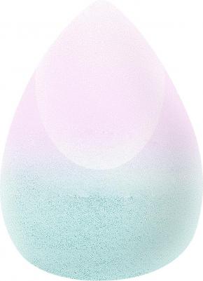 Color Changing blending sponge Blue-pink - Косметический спонж для макияжа, меняющий цвет Blue-pink – фото 1