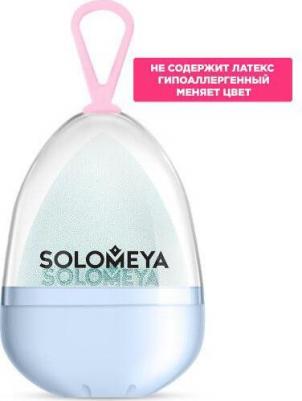 Color Changing blending sponge Blue-pink - Косметический спонж для макияжа, меняющий цвет Blue-pink – фото 2